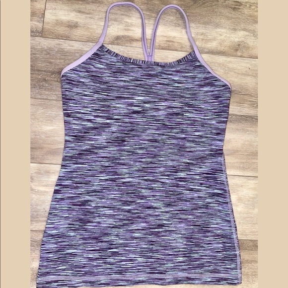 Lululemon Athletica power Y tank top Size 4 multi colour - Picture 7 of 8